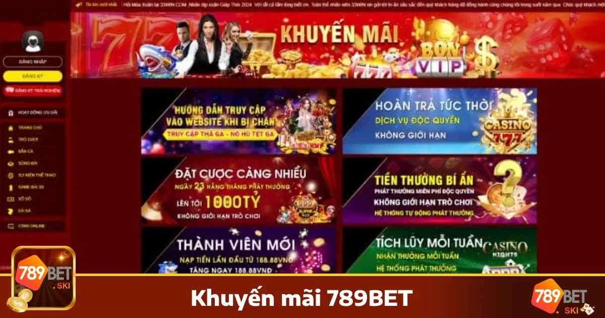 789Bet 32 Khuyến Mãi Hấp Dẫn Tại 789bet – Cơ Hội Nhận Thưởng Hàng Ngày